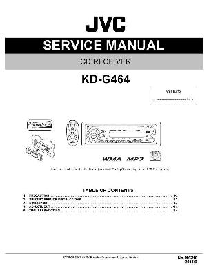 Сервисная инструкция JVC KD-G464 ― Manual-Shop.ru
