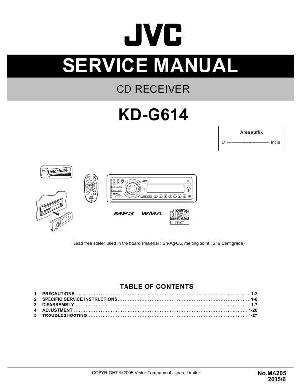 Сервисная инструкция JVC KD-G614 ― Manual-Shop.ru