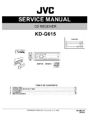 Service manual JVC KD-G615 ― Manual-Shop.ru