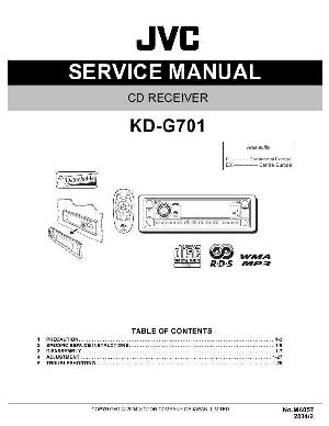 Service manual JVC KD-G701 ― Manual-Shop.ru