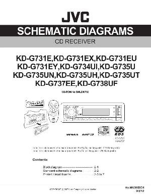 Сервисная инструкция JVC KD-G731, KD-G734, KD-G735, KD-G737, KD-G738 SCH ― Manual-Shop.ru