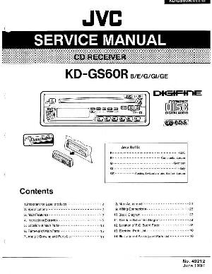Сервисная инструкция JVC KD-GS60R ― Manual-Shop.ru
