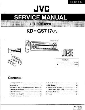 Сервисная инструкция JVC KD-GS717 ― Manual-Shop.ru