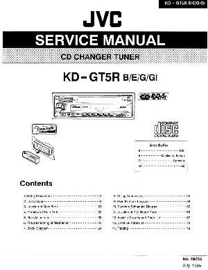 Сервисная инструкция JVC KD-GT5R ― Manual-Shop.ru