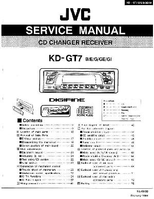 Сервисная инструкция JVC KD-GT7 ― Manual-Shop.ru