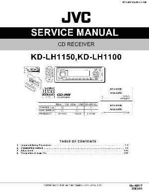 Сервисная инструкция JVC KD-LH1100, KD-LH1150 ― Manual-Shop.ru