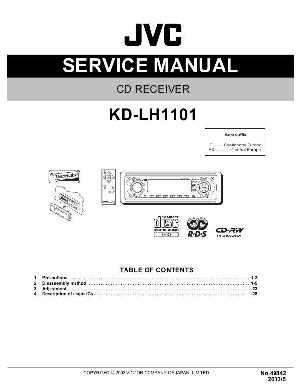 Сервисная инструкция JVC KD-LH1101 ― Manual-Shop.ru