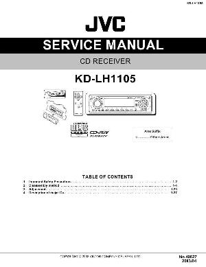 Сервисная инструкция JVC KD-LH1105 ― Manual-Shop.ru