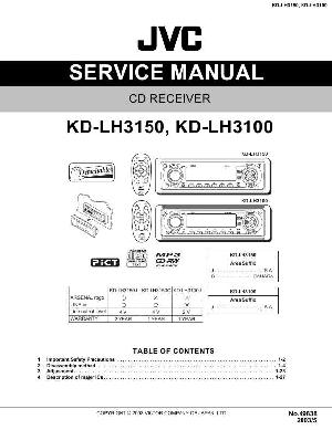 Service manual JVC KD-LH3100, KD-LH3150 ― Manual-Shop.ru
