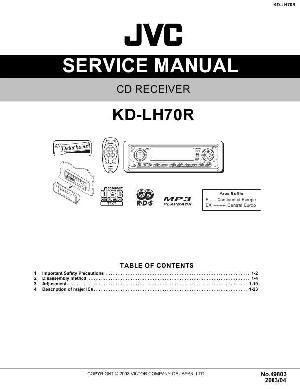Сервисная инструкция JVC KD-LH70R ― Manual-Shop.ru