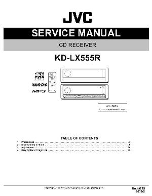 Service manual JVC KD-LX555R ― Manual-Shop.ru