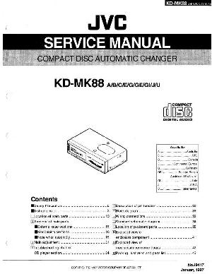 Сервисная инструкция JVC KD-MK88 ― Manual-Shop.ru