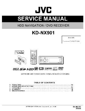 Сервисная инструкция JVC KD-NX901 ― Manual-Shop.ru