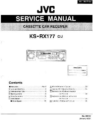 Сервисная инструкция JVC KD-RX177 ― Manual-Shop.ru