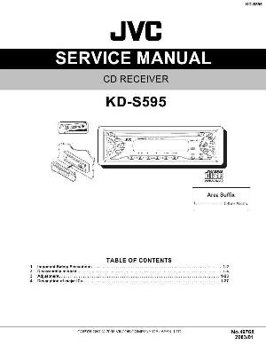 Сервисная инструкция JVC KD-S595 ― Manual-Shop.ru