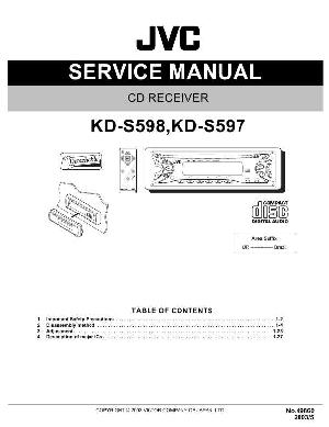 Сервисная инструкция JVC KD-S597, KD-S598 ― Manual-Shop.ru