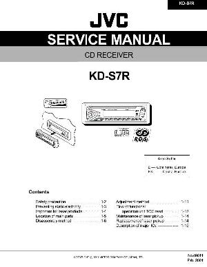 Сервисная инструкция JVC KD-S7R ― Manual-Shop.ru