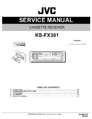 Сервисная инструкция JVC KS-FX381 ― Manual-Shop.ru