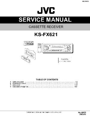 Сервисная инструкция JVC KS-FX621 ― Manual-Shop.ru
