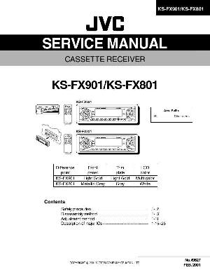 Сервисная инструкция JVC KS-FX801, KS-FX901 ― Manual-Shop.ru