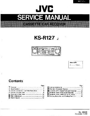 Сервисная инструкция JVC KS-R127 ― Manual-Shop.ru