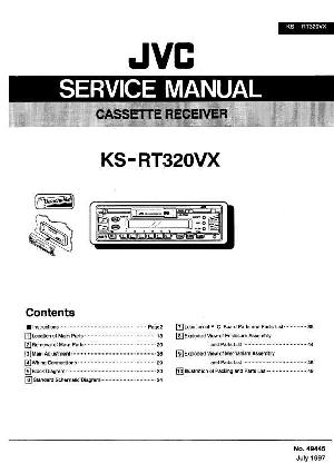 Сервисная инструкция JVC KS-RT320VX ― Manual-Shop.ru