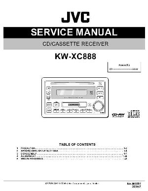 Сервисная инструкция JVC KW-XC888 ― Manual-Shop.ru