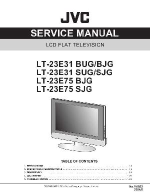 Сервисная инструкция JVC LT-23E31, LT-23E75 ― Manual-Shop.ru