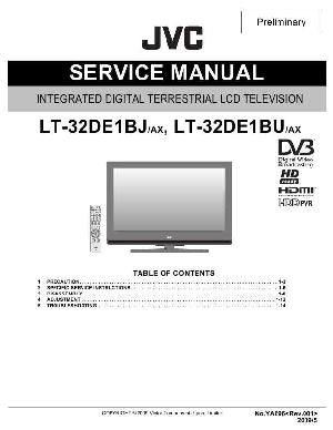 Сервисная инструкция JVC LT-32DE1 ― Manual-Shop.ru