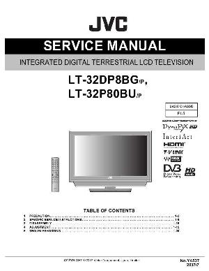 Сервисная инструкция JVC LT-32DP8, LT-32P80 ― Manual-Shop.ru