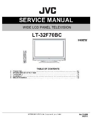 Сервисная инструкция JVC LT-32F70BC ― Manual-Shop.ru