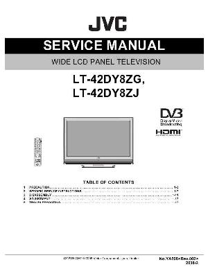 Сервисная инструкция JVC LT-42DY8 ― Manual-Shop.ru