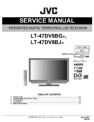 Сервисная инструкция JVC LT-47DV8 ― Manual-Shop.ru