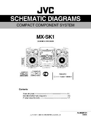 Сервисная инструкция JVC MX-SK1 ― Manual-Shop.ru
