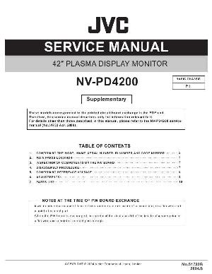 Service manual JVC NV-PD4200 ― Manual-Shop.ru