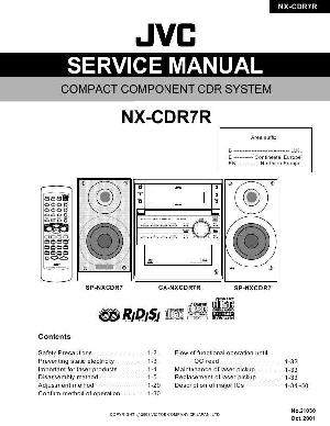 Сервисная инструкция JVC NX-CDR7R ― Manual-Shop.ru
