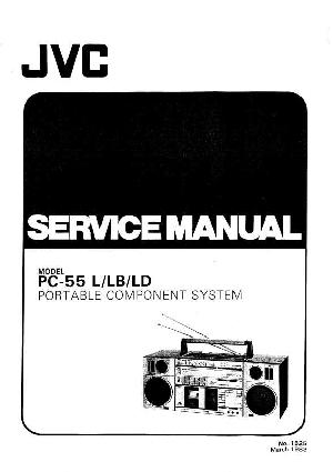 Сервисная инструкция JVC PC-55L, LB, LD ― Manual-Shop.ru
