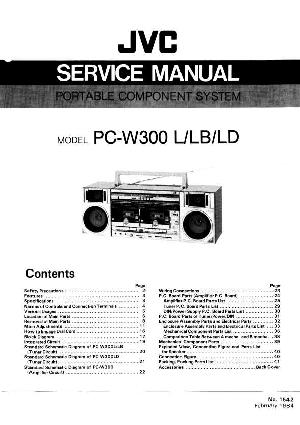 Сервисная инструкция JVC PC-W300 ― Manual-Shop.ru