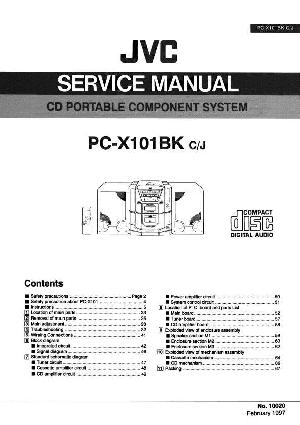 Сервисная инструкция JVC PC-X101BK ― Manual-Shop.ru