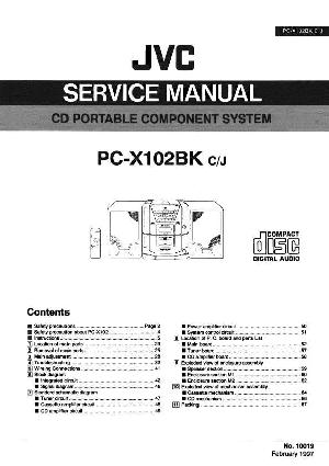 Сервисная инструкция JVC PC-X102BK ― Manual-Shop.ru