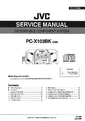 Сервисная инструкция JVC PC-X103BK ― Manual-Shop.ru