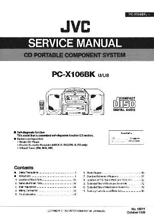 Сервисная инструкция JVC PC-X106BK ― Manual-Shop.ru