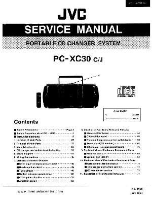 Сервисная инструкция JVC PC-XC30 ― Manual-Shop.ru