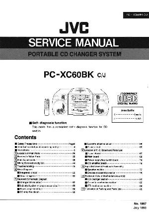 Сервисная инструкция JVC PC-XC60BK ― Manual-Shop.ru