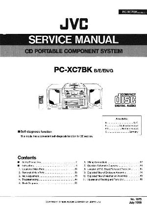 Сервисная инструкция JVC PC-XC7BK ― Manual-Shop.ru