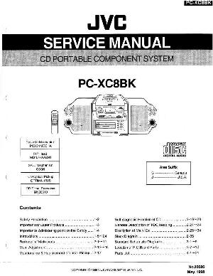 Сервисная инструкция JVC PC-XC8BK ― Manual-Shop.ru