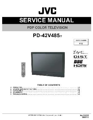 Сервисная инструкция JVC PD-42V485T ― Manual-Shop.ru