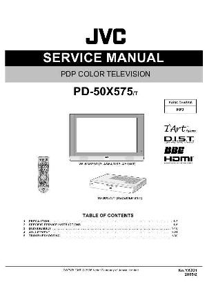 Service manual JVC PD-50X575 ― Manual-Shop.ru