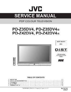 Сервисная инструкция JVC PD-Z35DV4, PD-Z42DV4 ― Manual-Shop.ru