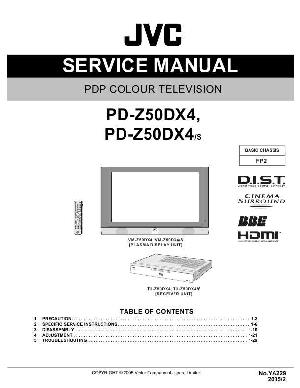 Сервисная инструкция JVC PD-Z50DX4 ― Manual-Shop.ru